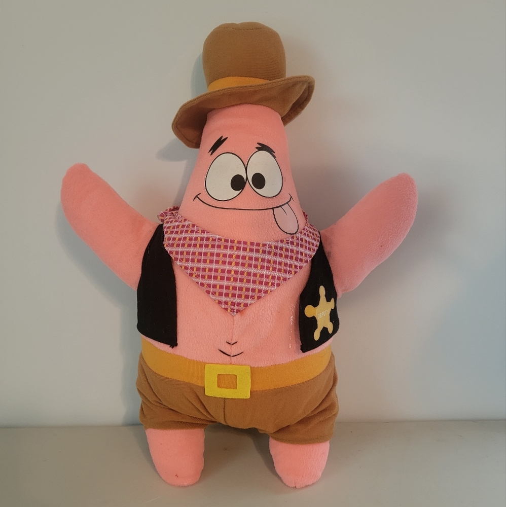 Spongebob Deputy Patrick Plush
